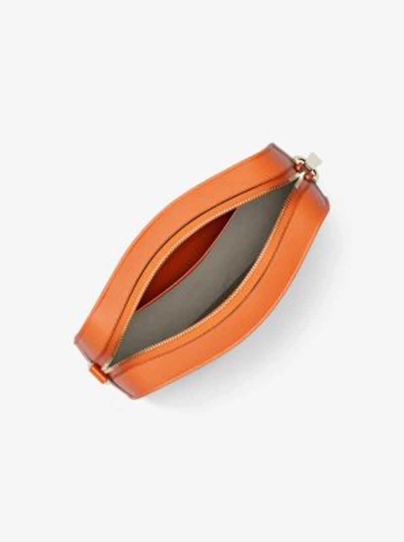 Jet Set Small Leather Camera Crossbody Bag