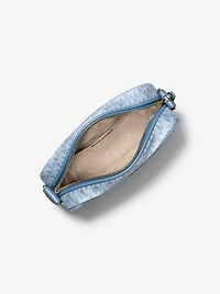 Jet Set Large Signature Logo Crossbody Bag
