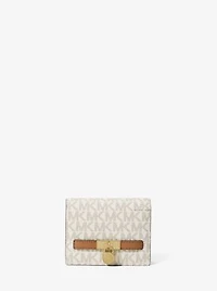 Hamilton Moderne Small Signature Logo Wallet