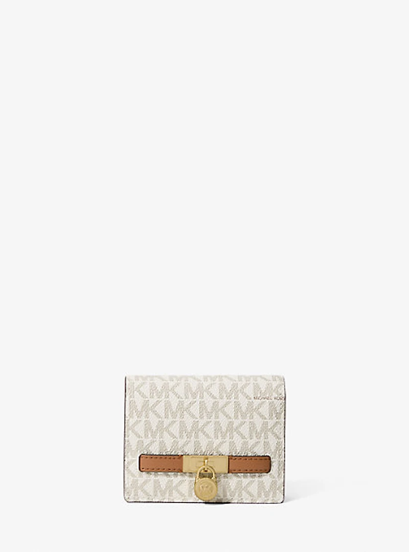 Hamilton Moderne Small Signature Logo Wallet