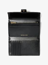 Nolita Medium Signature Logo Tri-Fold Wallet