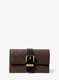 Nolita Medium Signature Logo Tri-Fold Wallet