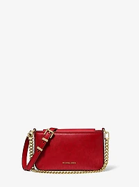 Bryant Small Metallic Signature Logo Convertible Pochette