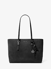 Puffy Logo Leather Bag Charm