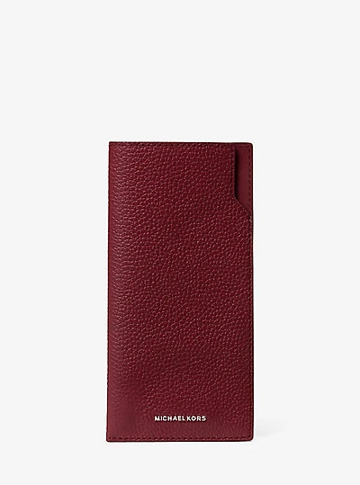 Jet Set Pebbled Leather Sunglass Case