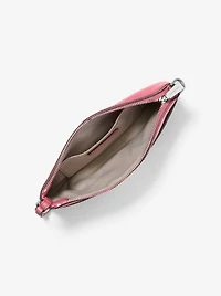 Jet Set Medium Pebbled Leather Convertible Wristlet