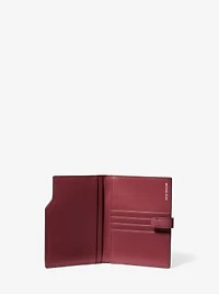 Jet Set Signature Logo Passport Wallet