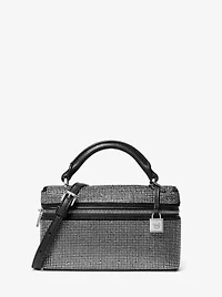 Jana Extra-Small Embellished Suede Convertible Crossbody Bag