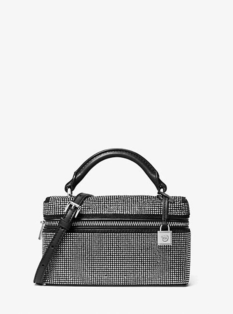 Jana Extra-Small Embellished Suede Convertible Crossbody Bag