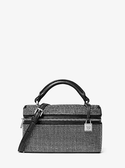 Jana Extra-Small Embellished Suede Convertible Crossbody Bag