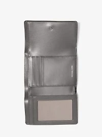 Bryant Medium Burnished Leather Tri-Fold Wallet
