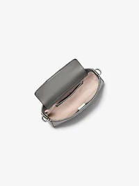 Bryant Small Burnished Leather Convertible Crossbody Bag