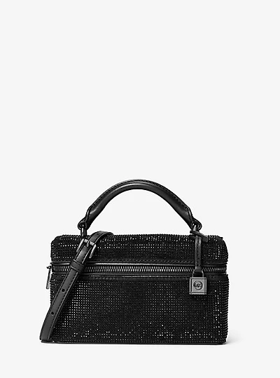Jana Extra-Small Embellished Suede Convertible Crossbody Bag