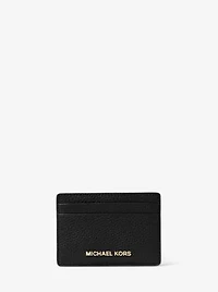 Pebbled Leather Card Case