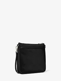 Jet Set Large Nylon Gabardine Messenger Bag