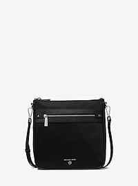 Jet Set Large Nylon Gabardine Messenger Bag