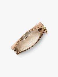 Empire Large Leather Convertible Crossbody Bag