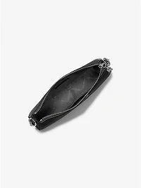 Empire Medium Leather Chain-Link Pochette