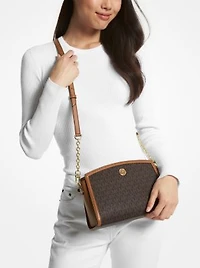 Chantal Large Signature Logo Messenger Bag