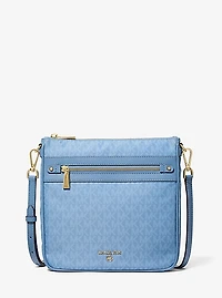 Jet Set Large Signature Logo Printed Crossbody Bag