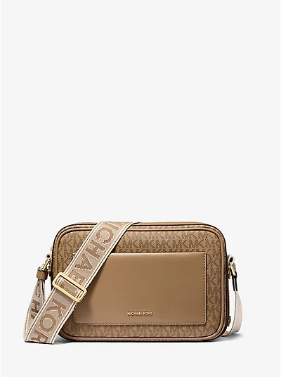 Maeve Large Signature Logo Crossbody Bag