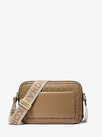 Maeve Large Signature Logo Crossbody Bag
