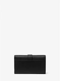 Nolita Medium Pebbled Leather Tri-Fold Wallet