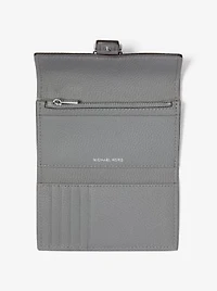 Nolita Medium Pebbled Leather Tri-Fold Wallet