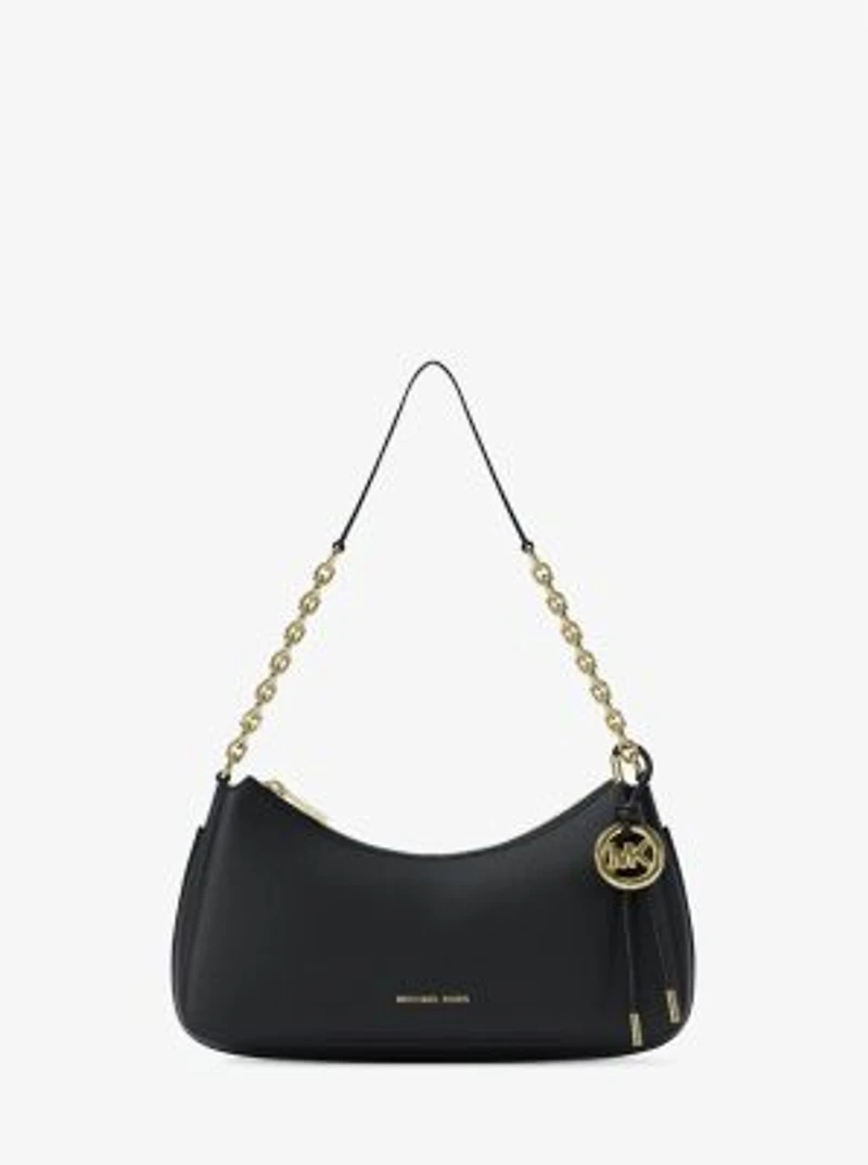 Nolita Medium Pebbled Leather Chain Pochette