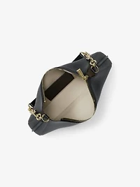 Nolita Medium Pebbled Leather Chain Pochette
