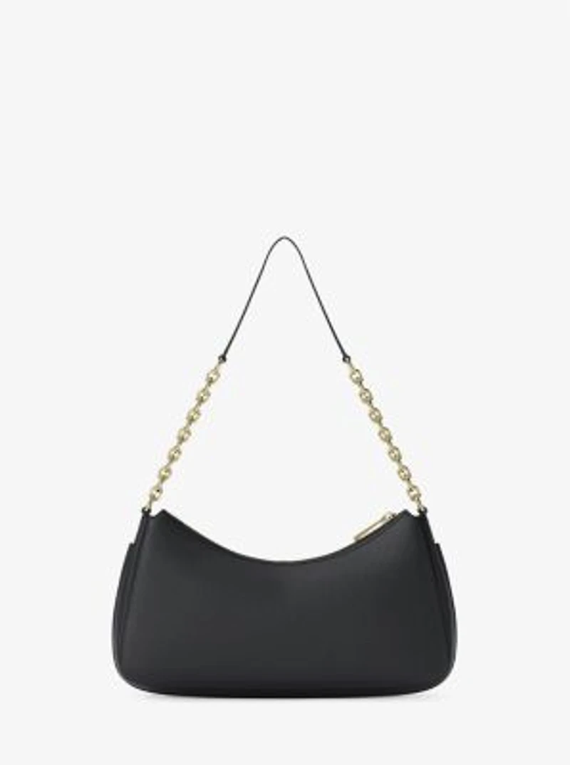 Nolita Medium Pebbled Leather Chain Pochette