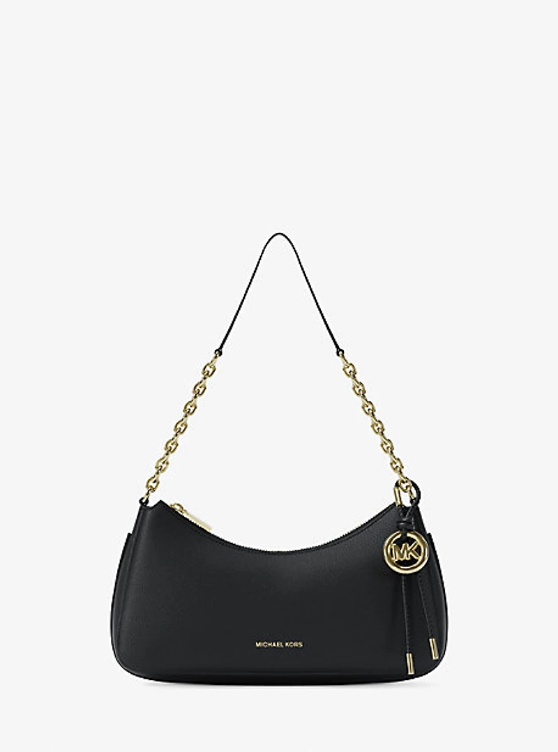 Nolita Medium Pebbled Leather Chain Pochette