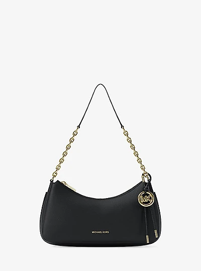 Nolita Medium Pebbled Leather Chain Pochette