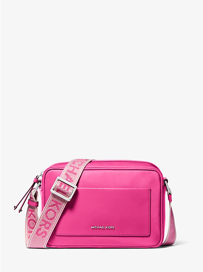 Jet Set Large Nylon Gabardine Crossbody Bag