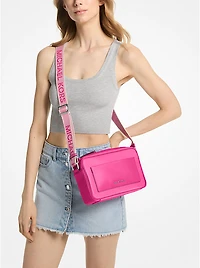 Jet Set Large Nylon Gabardine Crossbody Bag