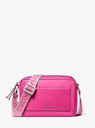Jet Set Large Nylon Gabardine Crossbody Bag