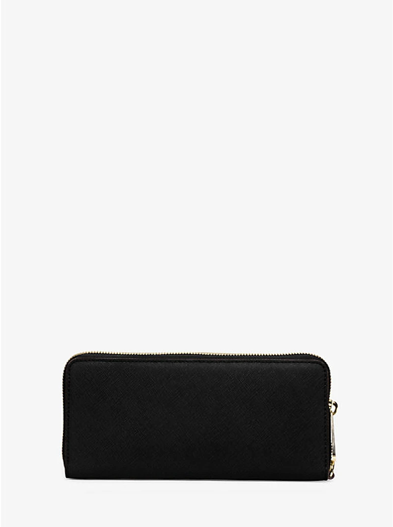 Leather Continental Wristlet