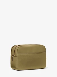Bryant Medium Pebbled Leather Camera Crossbody Bag