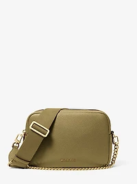 Bryant Medium Pebbled Leather Camera Crossbody Bag