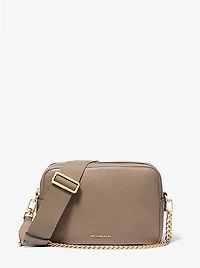 Bryant Medium Pebbled Leather Camera Crossbody Bag