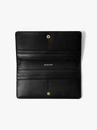 Bryant Large Pebbled Leather Snap-Front Wallet