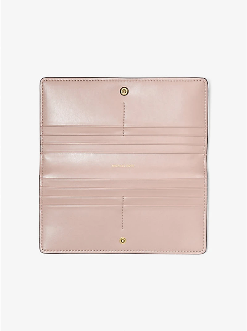 Bryant Large Pebbled Leather Snap-Front Wallet