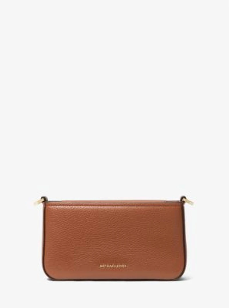 Bryant Small Pebbled Leather Convertible Pochette