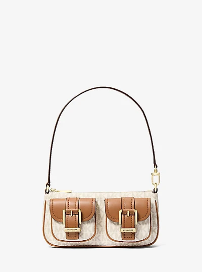 Zoe Small Signature Logo Pochette