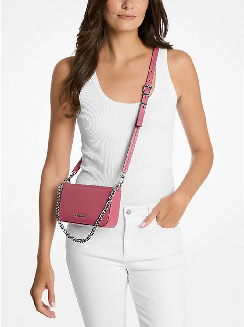 Bryant Small Pebbled Leather Convertible Pochette