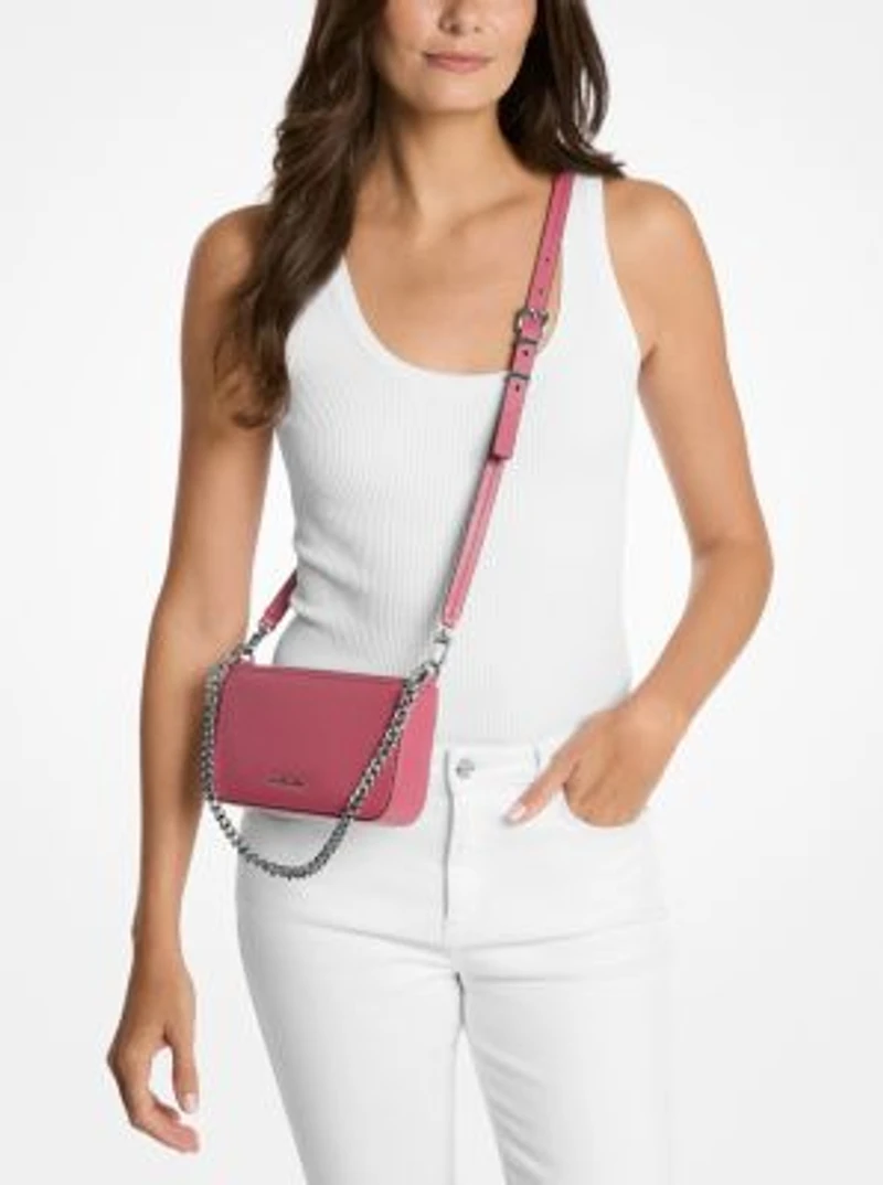 Bryant Small Pebbled Leather Convertible Pochette