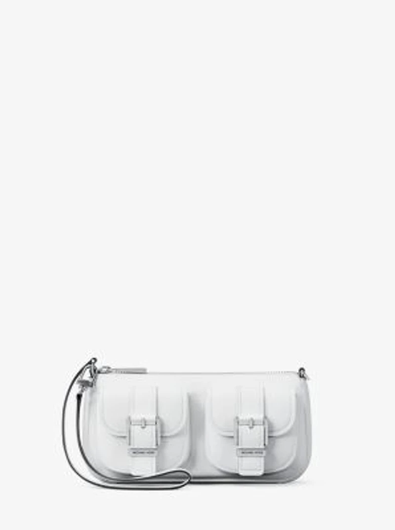 Zoe Small Pebbled Leather Pochette