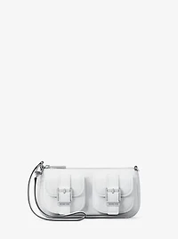 Zoe Small Pebbled Leather Pochette