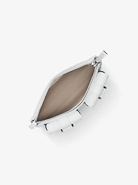 Zoe Small Pebbled Leather Pochette