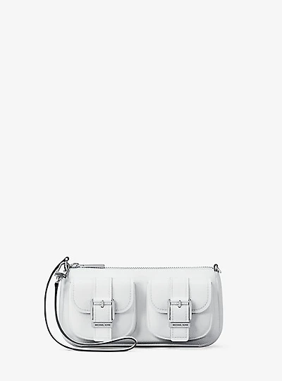 Zoe Small Pebbled Leather Pochette